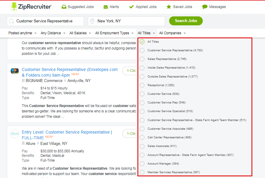 Ziprecruiter Candidate Help Center